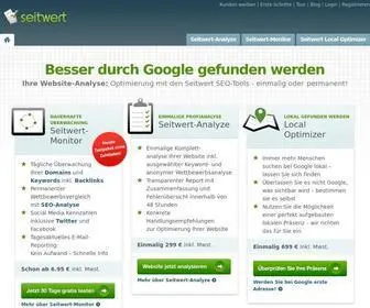 Seitwert.de(SEO Tools) Screenshot
