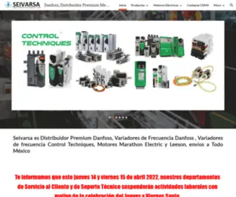 Seivarsa.com.mx(Danfoss) Screenshot