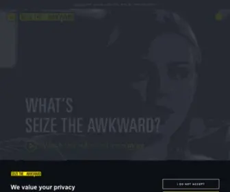 Seizetheawkward.org(Seize the Awkward) Screenshot