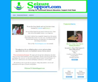 Seizuresupport.com(For Families affected by seizures) Screenshot