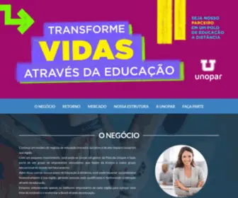 Sejaparceirounopar.com.br(Seja Parceiro Unopar) Screenshot