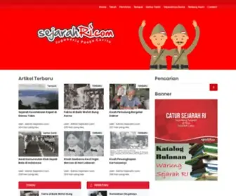 Sejarahri.com(Sejarah RI) Screenshot
