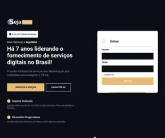 Sejasmm.com(Painel SMM) Screenshot