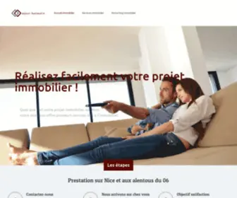 Sejour-Balneaire.com(Entreprise de immobilier sur Nice (A partir de) Screenshot