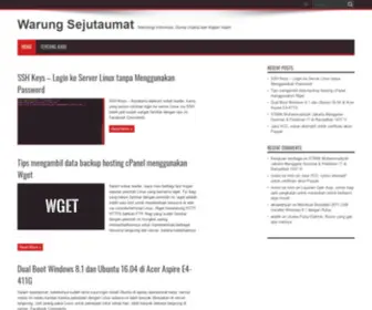 Sejutaumat.com(Warung Sejutaumat) Screenshot