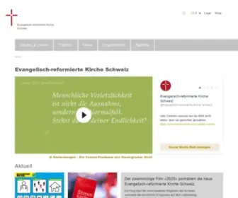 Sek-Feps.ch(Evangelisch-reformierte Kirche Schweiz) Screenshot