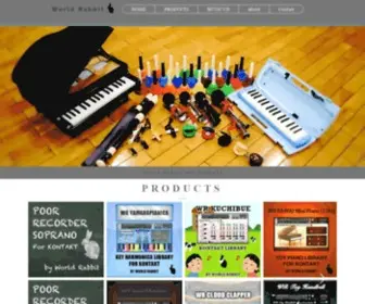 Sekai-Usagi.com(Worldrabbit) Screenshot