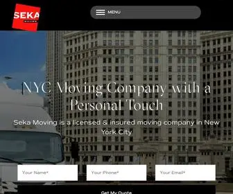 Sekamoving.com(Seka Moving) Screenshot