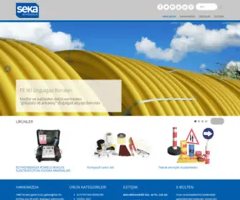 Sekamuhendislik.com(Seka Mühendislik) Screenshot