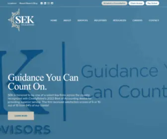 Sek.com(Guidance You Can Count On) Screenshot