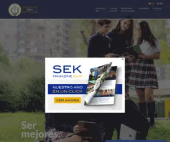 Sek.edu(Institución Internacional SEK) Screenshot