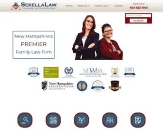 Sekellalaw.com(Contact us today) Screenshot