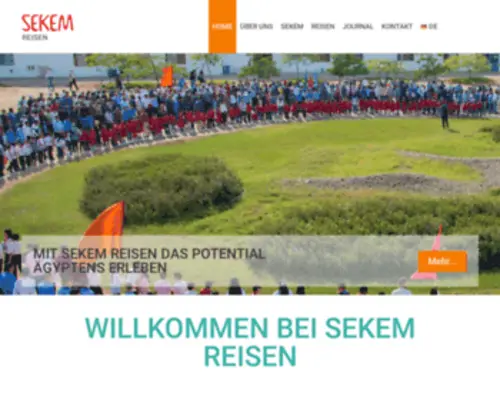 Sekem-Reisen.de(SEKEM) Screenshot