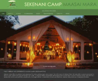 Sekenani-Camp.com(Sekenani Camp Maasai Mara) Screenshot