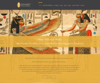 Sekhmetventures.com(Sekhmet Ventures) Screenshot