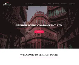 Sekhontourscompany.in(Sekhon Tours Company Pvt. Ltd) Screenshot