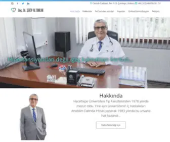 Sekipaltunkan.com(Ankara Yüksek Tansiyon (Hipertansiyon)) Screenshot