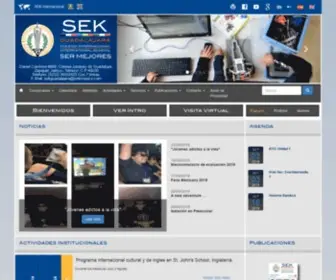 Sekmexico.com(Colegio Internacional SEK Guadalajara) Screenshot