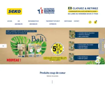 Seko-Humidite.com(SEKO : Luttez contre l'humidité avec nos absorbeurs d'humidité) Screenshot