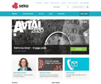 Seko.se(Sekos förbund) Screenshot
