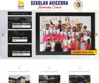 Sekolah-Avicenna.sch.id(Sekolah Avicenna) Screenshot