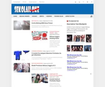 Sekolahoke.com(SEKOLAH OKE) Screenshot