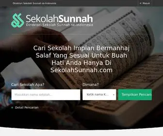 Sekolahsunnah.com(Laravel) Screenshot