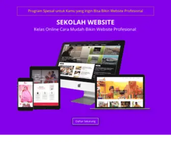 Sekolahwebsite.com(Sekolah Website) Screenshot