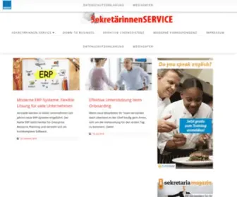 Sekretaerinnen-Service.de(Sekretärin & Assistentin Online) Screenshot