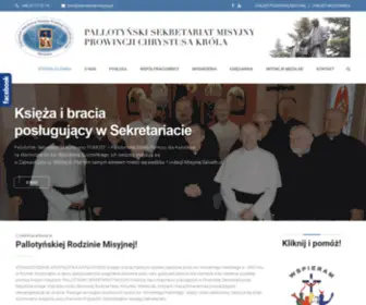 Sekretariat-MisyjNY.pl(Pallotyński Sekretariat Misyjny) Screenshot