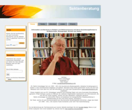 Sektenberatung.info(Ökumenische) Screenshot