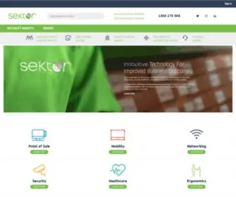 Sektor.com.au(Mobile pdt) Screenshot