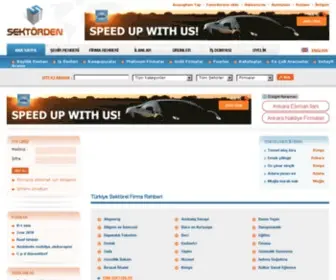 Sektorden.com(Türkiye) Screenshot