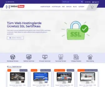 Sektoreltema.com(Sektörel Tema ®) Screenshot