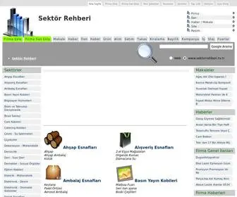 Sektorrehberi.tv.tr(Sektör) Screenshot