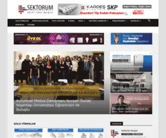 Sektorumdergisi.com(Sektörüm) Screenshot