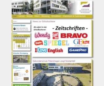 Sekundarschule-Petershagen.de(Sekundarschule Petershagen) Screenshot