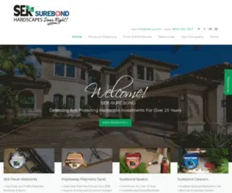 Sek.us.com(SEK SUREBOND  ) Screenshot