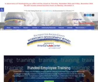 Selacowdb.com(Workforce Development Board) Screenshot