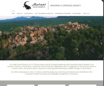 Selatigamereserve.co.za(Selati Game Reserve) Screenshot