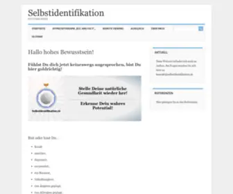 Selbstidentifikation.ch(Selbstidentifikation) Screenshot