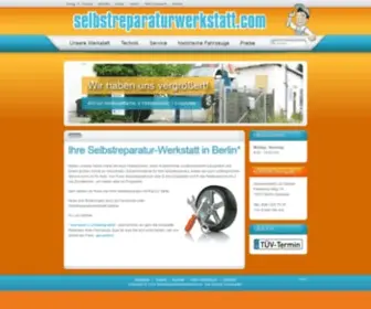 Selbstreparaturwerkstatt.com(Startseite) Screenshot