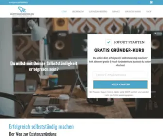 Selbststaendig-Machen.com(Erfolgreich selbstständig machen) Screenshot