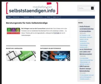 Selbststaendigen.info(Selbststaendigen info) Screenshot