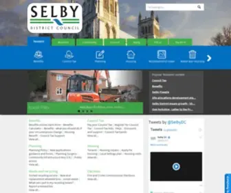 Selby.gov.uk(Selby District Council) Screenshot