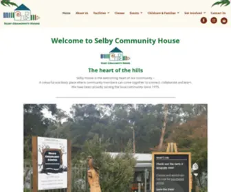 Selbyhouse.com.au(We Are The Heart Of The Hills Community) Screenshot