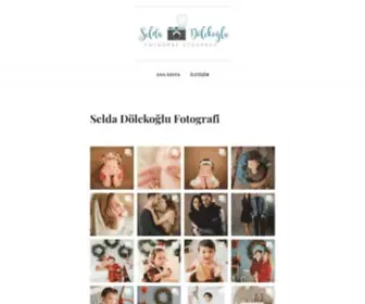 Seldadolekoglu.com(Selda Dölekoğlu Fotoğraf Stüdyosu) Screenshot