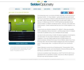 Seldenoptometry.com(Personalized eyecare) Screenshot