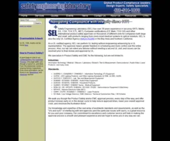 Seldirect.com(Safety Engineering Laboratory) Screenshot