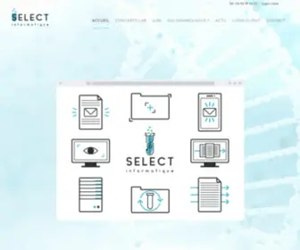 Select-Informatique.com(Select Informatique) Screenshot